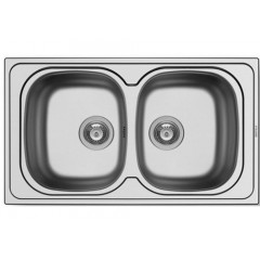 Pyramis Νεροχύτης Ένθετος Λείος Sparta (86X50) 2B 100133001